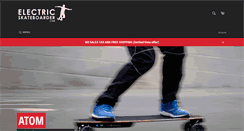 Desktop Screenshot of electricskateboarder.com
